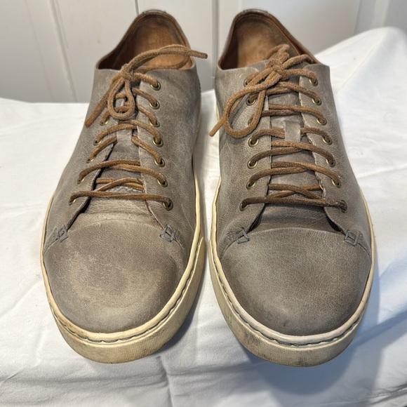 Born Men's Leather Casual Shoes - size 12 M Green/Grey - Picture 4 of 7